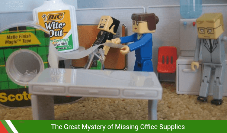The Great Mystery of Missing Office Supplies