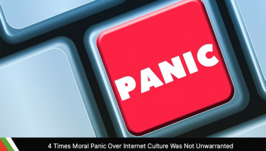 Panicked on internet culture