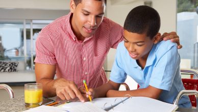 bigstock-Father-Helping-Son-With-Homework
