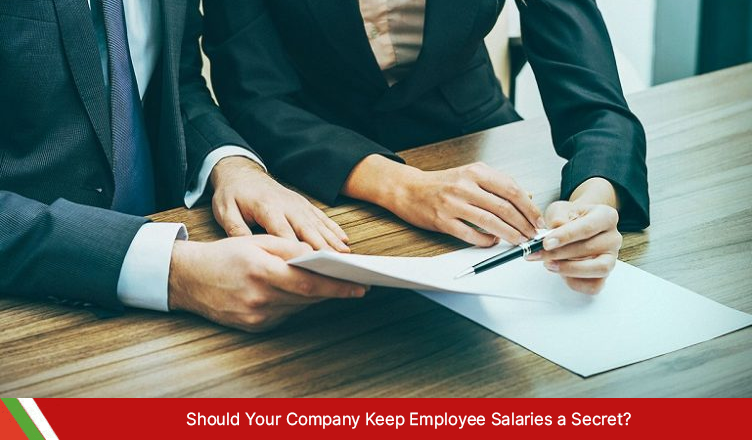 Employee Salaries a Secret?