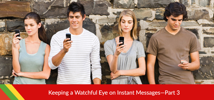 Instant messages spying