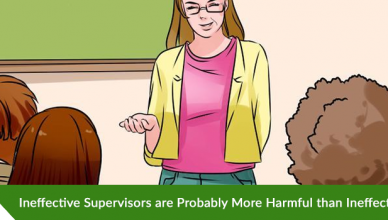 Ineffective Supervisors are More Harmful
