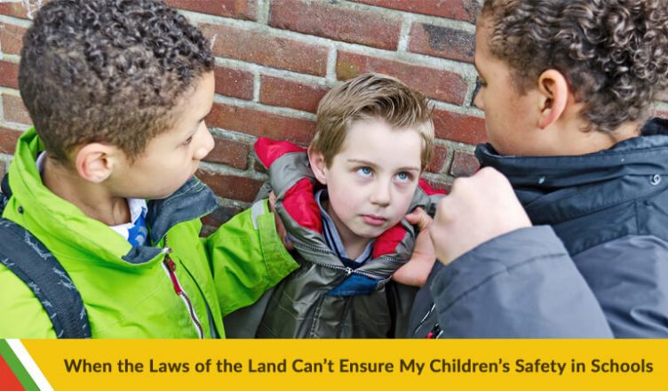 When the Laws of the Land Can’t Ensure My Children’s Safety in Schools