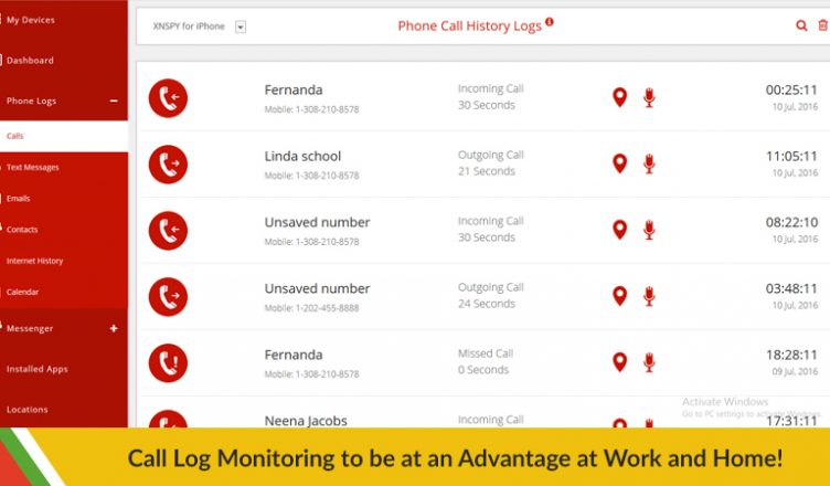 12 Days of XNSPY Xmas—Call Log Monitoring to be at an Advantage at Work and Home!