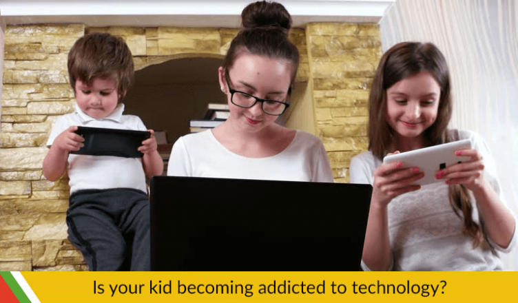 IS YOUR KID BECOMING ADDICTED TO TECHNOLOGY?