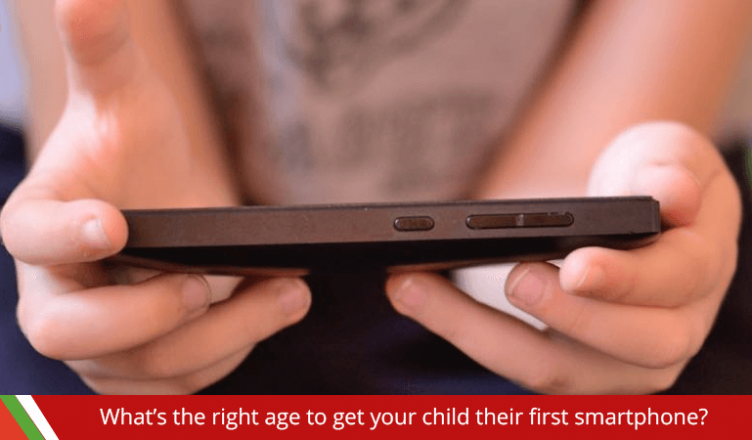 What’s the right age to get your child their first smartphone?