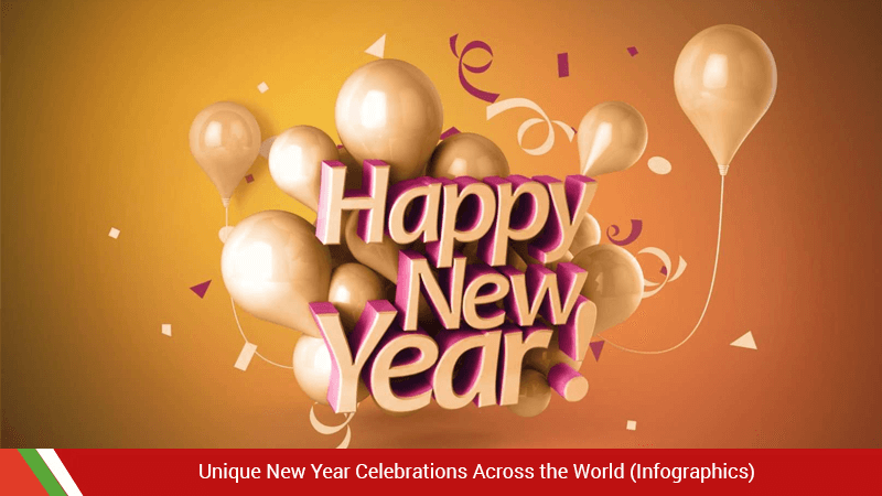 Unique New Year celebrations around the world [infographic]