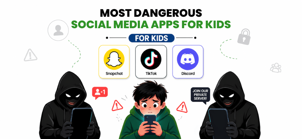 Most Dangerous Social Media Apps for KidsÂ