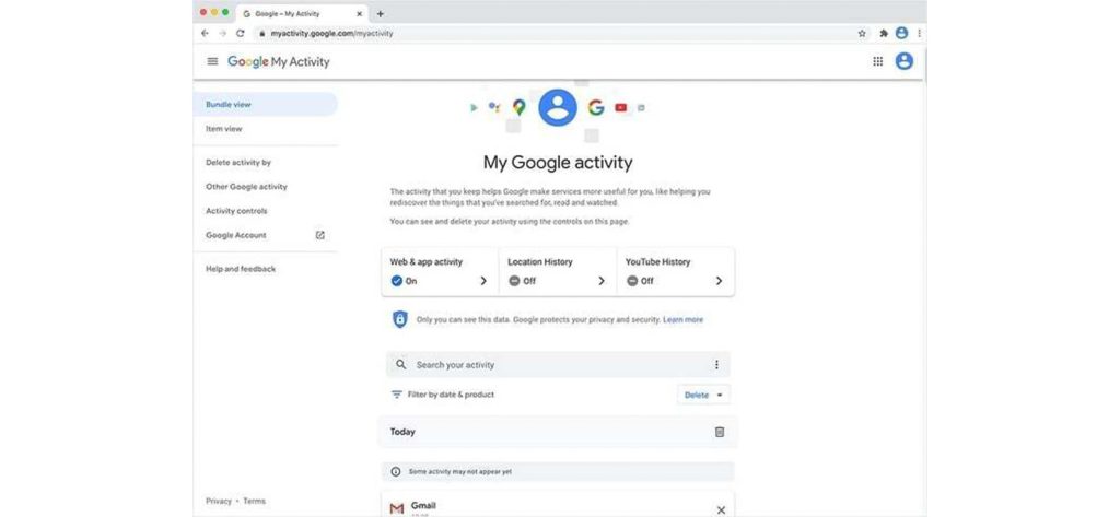 5. Check Google Account Activity (Android)