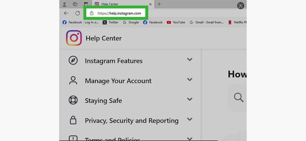 5. Contact Instagram Support