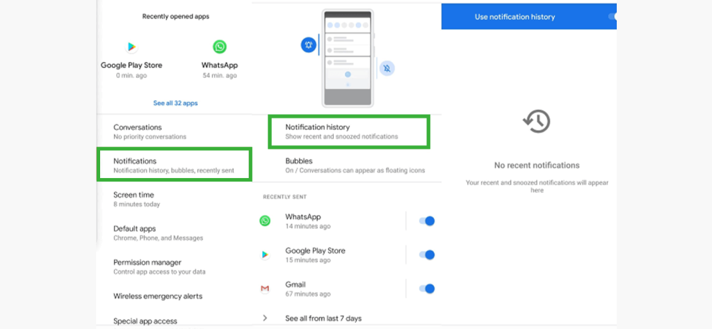 3. Access Notification Logs