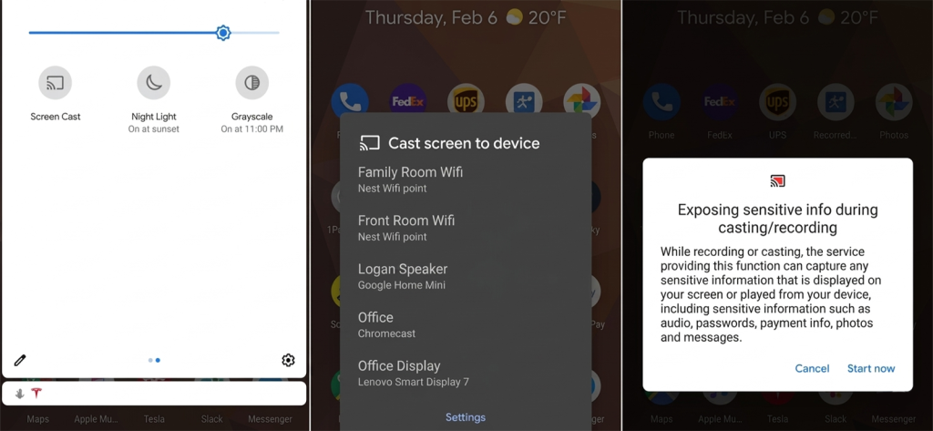 3. Set Up Android Screen Cast