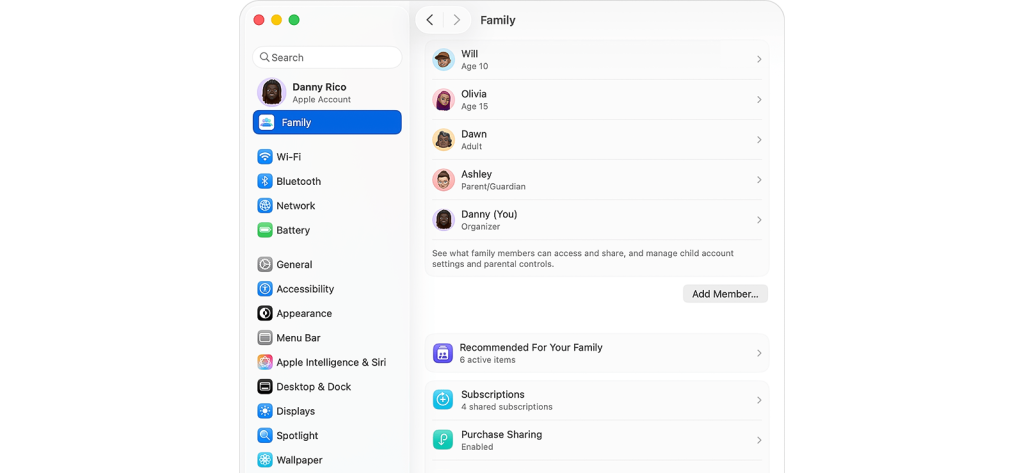 6. Use Apple Family Sharing
