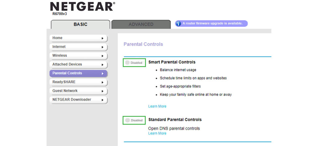 3. Modify Router Controls