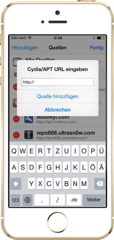iOS-Installationsanleitung