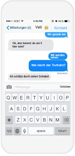 Erhalten Sie vollständige SMS-Daten auf überwachten Geräten