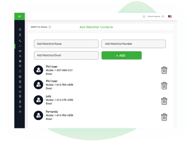 Monitor with Specific Instant Notifications XNSPY