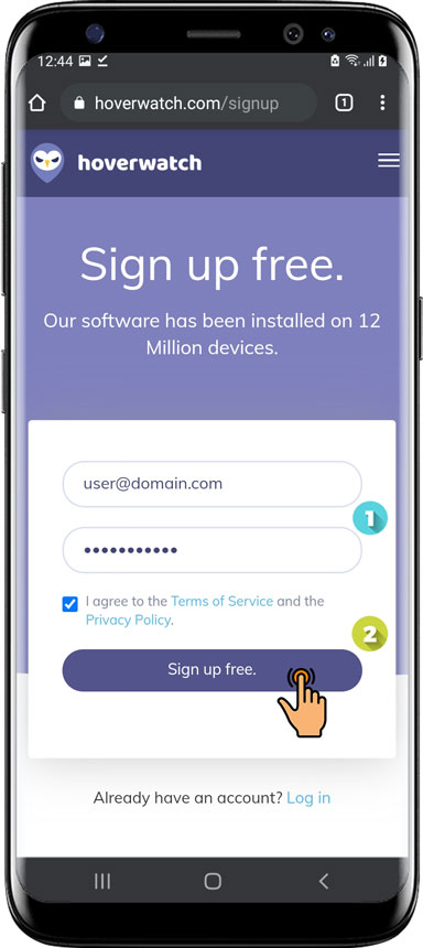 Guide d'installation de la montre Hover