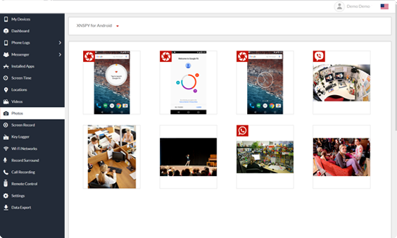 Tableau de bord Xnspy