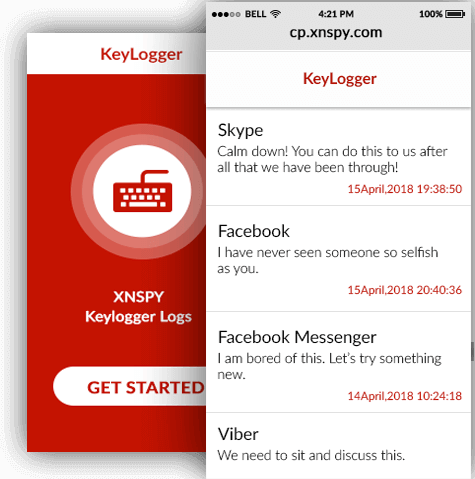 Keylogger app for android
