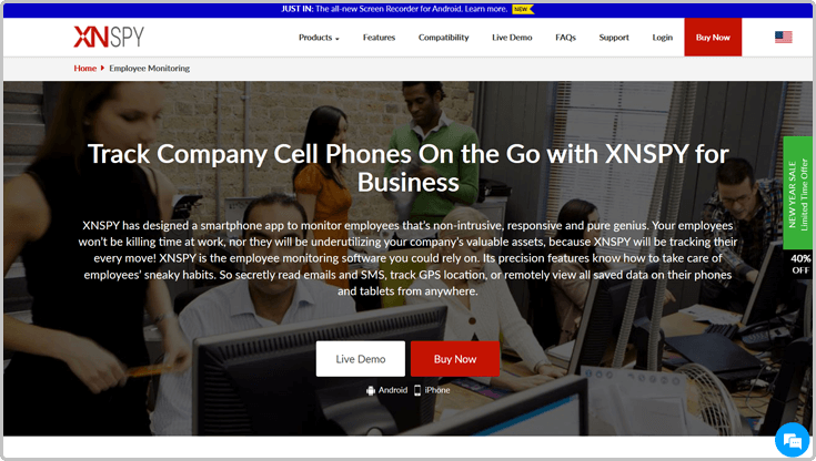 راقب موظفيك باستخدام Xnspy