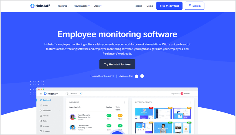 كيف يعمل Hubstaff؟