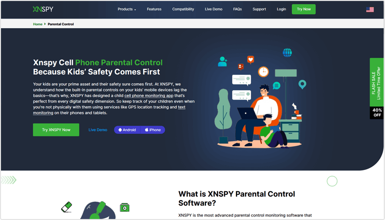 تطبيق Xnspy لأصحاب العمل