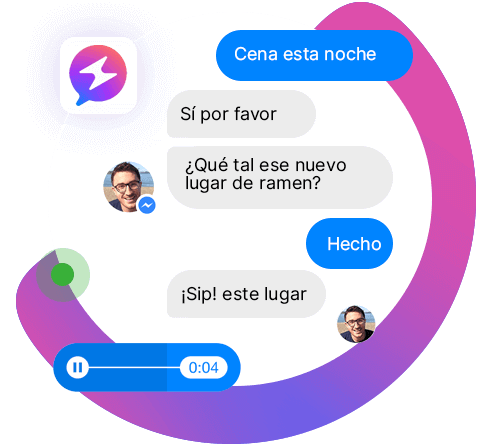 Aplicación espía XNSPY Facebook Messenger