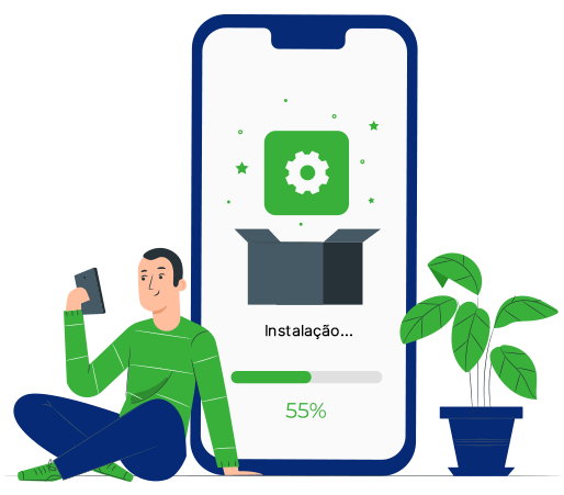 Diapositiva de la guía de instalación de iOS