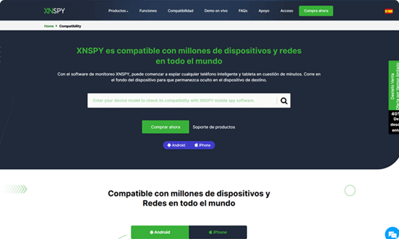 Compatibilidad con Xnspy
