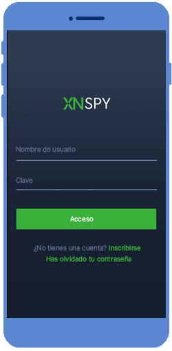 Inicie sesión en Xnspy para rastrear el historial de navegación de Internet