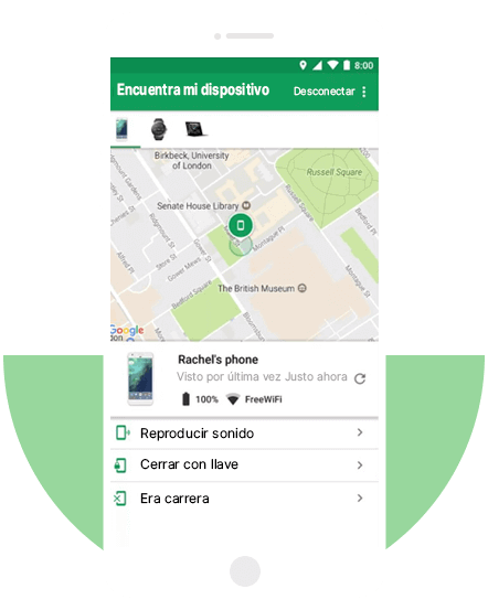 encontrar mi dispositivo