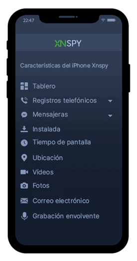 Aplicación de monitoreo de iPhone Xnspy para padres y empleadores