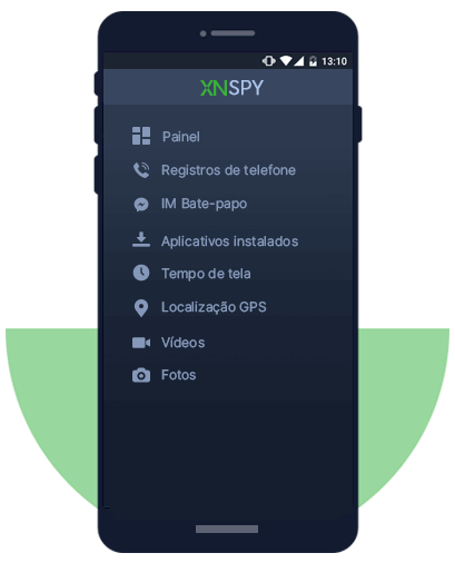 Aplicativo de monitoramento de funcionários Xnspy