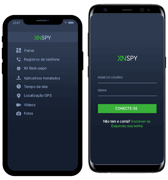 Como usar o painel do Xnspy?