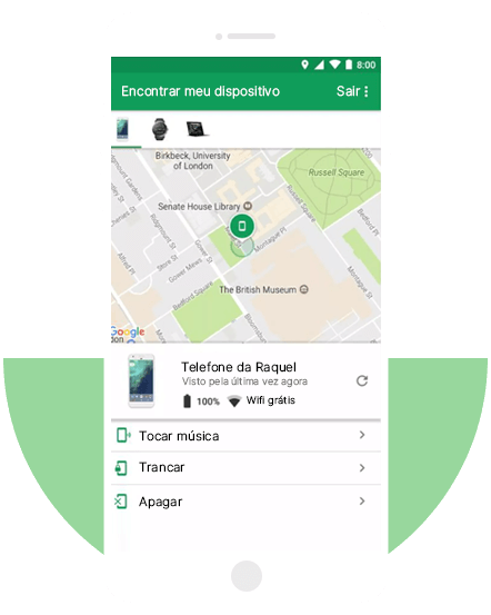 Encontrar meu dispositivo