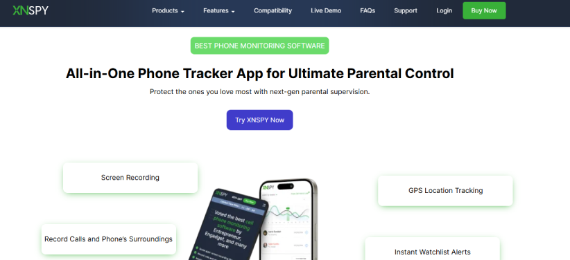 captura de tela superior