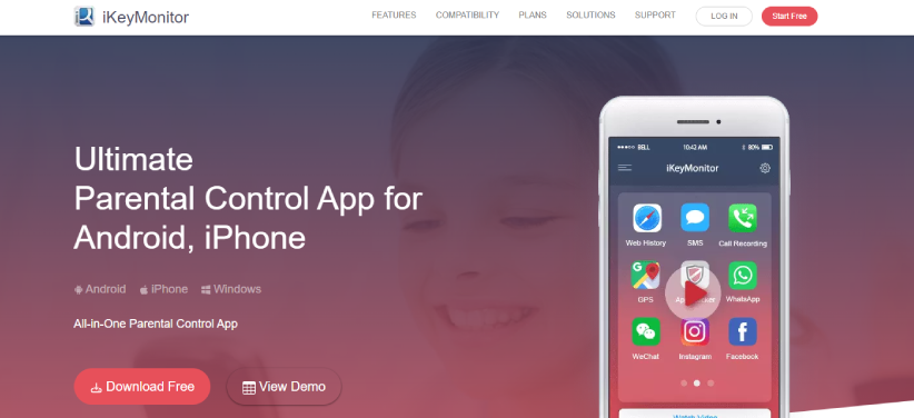 captura de tela superior